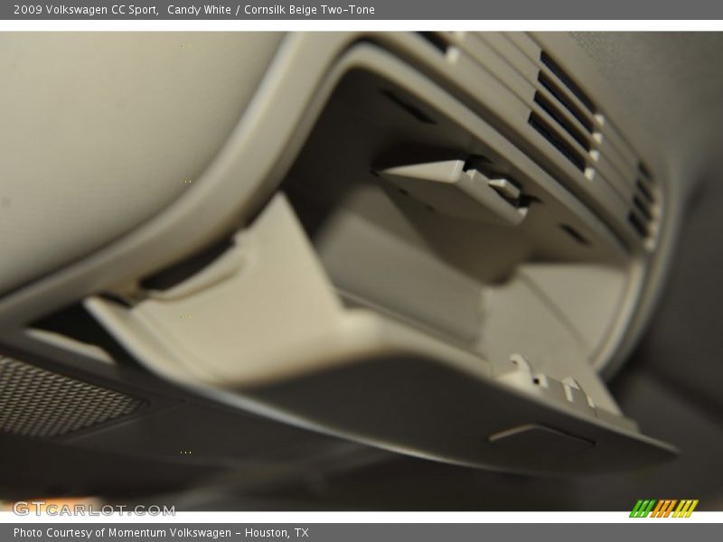 Candy White / Cornsilk Beige Two-Tone 2009 Volkswagen CC Sport