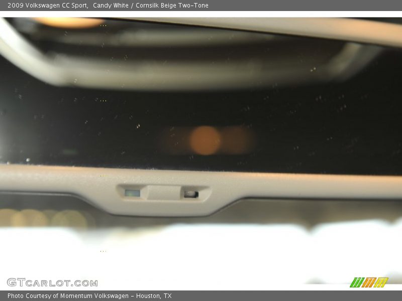 Candy White / Cornsilk Beige Two-Tone 2009 Volkswagen CC Sport