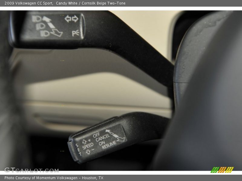 Candy White / Cornsilk Beige Two-Tone 2009 Volkswagen CC Sport