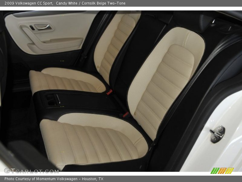 Candy White / Cornsilk Beige Two-Tone 2009 Volkswagen CC Sport
