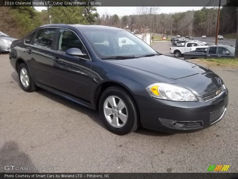 Cyber Gray Metallic / Ebony 2010 Chevrolet Impala LT