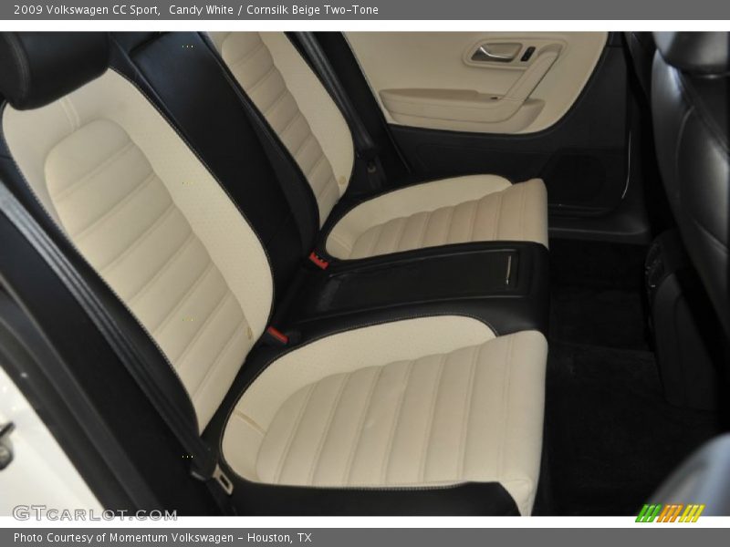 Candy White / Cornsilk Beige Two-Tone 2009 Volkswagen CC Sport