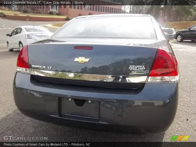 Cyber Gray Metallic / Ebony 2010 Chevrolet Impala LT