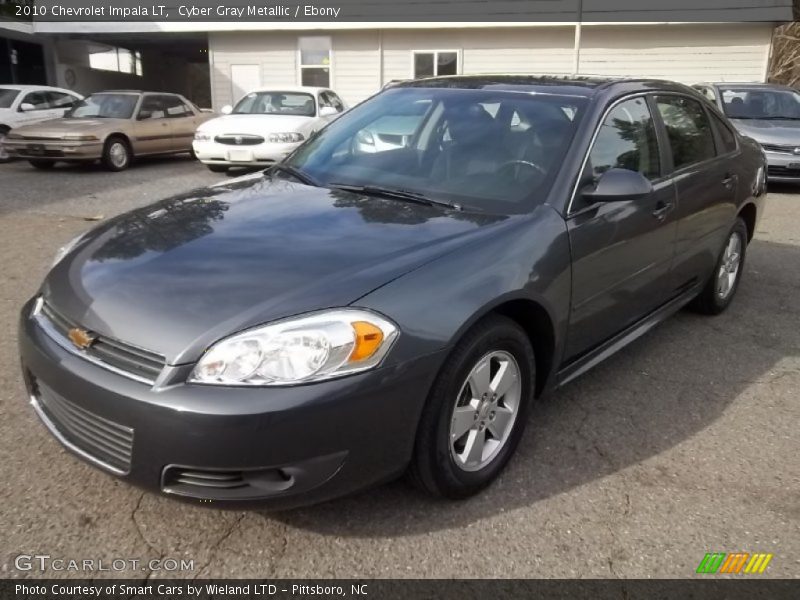 Cyber Gray Metallic / Ebony 2010 Chevrolet Impala LT