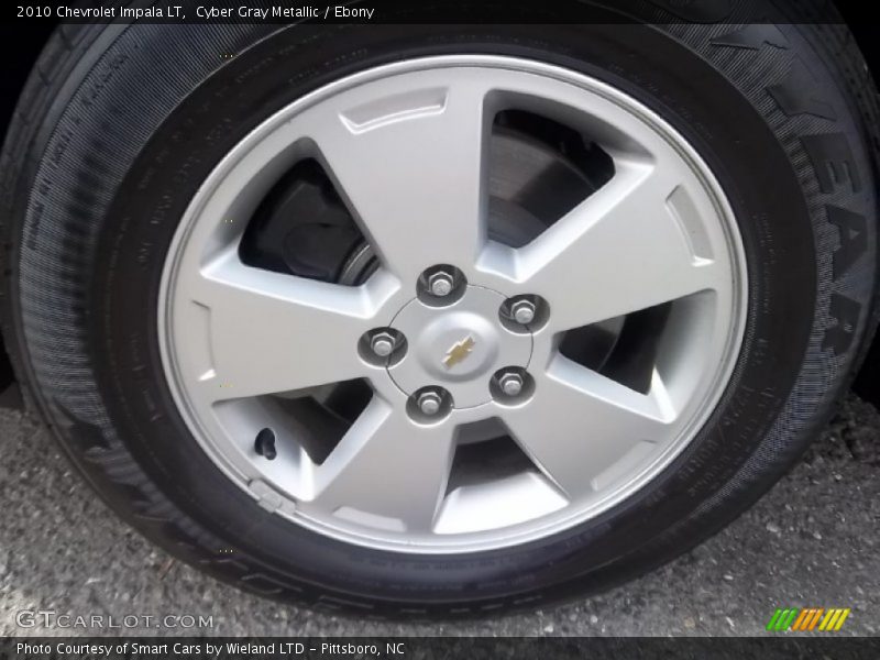 Cyber Gray Metallic / Ebony 2010 Chevrolet Impala LT