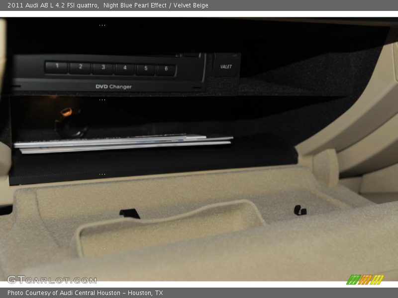 Night Blue Pearl Effect / Velvet Beige 2011 Audi A8 L 4.2 FSI quattro