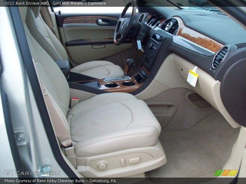 Gold Mist Metallic / Cashmere 2012 Buick Enclave AWD