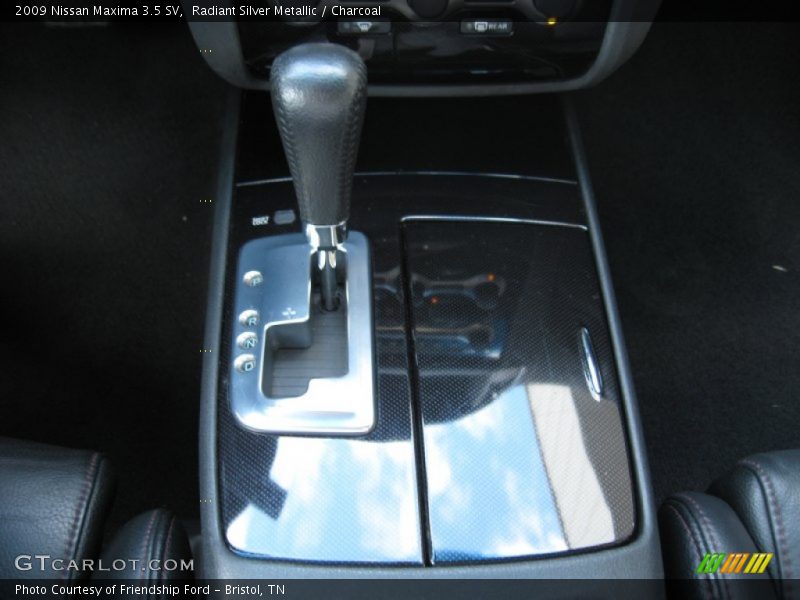 Radiant Silver Metallic / Charcoal 2009 Nissan Maxima 3.5 SV