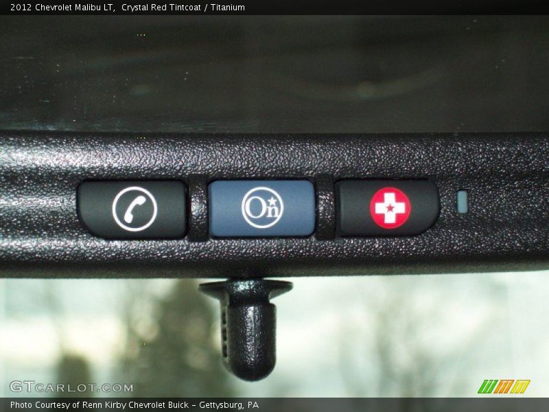 Crystal Red Tintcoat / Titanium 2012 Chevrolet Malibu LT
