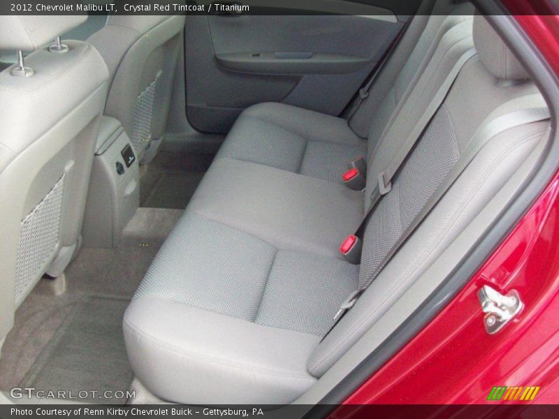 Crystal Red Tintcoat / Titanium 2012 Chevrolet Malibu LT