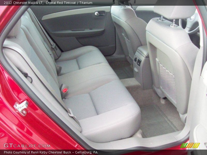 Crystal Red Tintcoat / Titanium 2012 Chevrolet Malibu LT