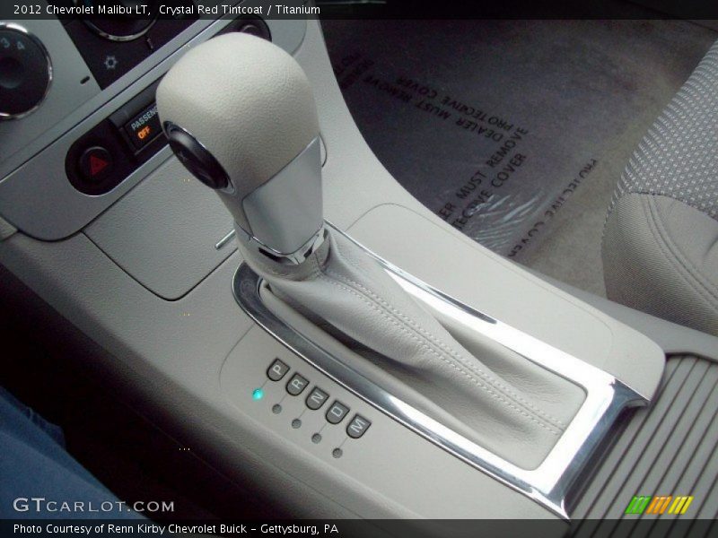 Crystal Red Tintcoat / Titanium 2012 Chevrolet Malibu LT