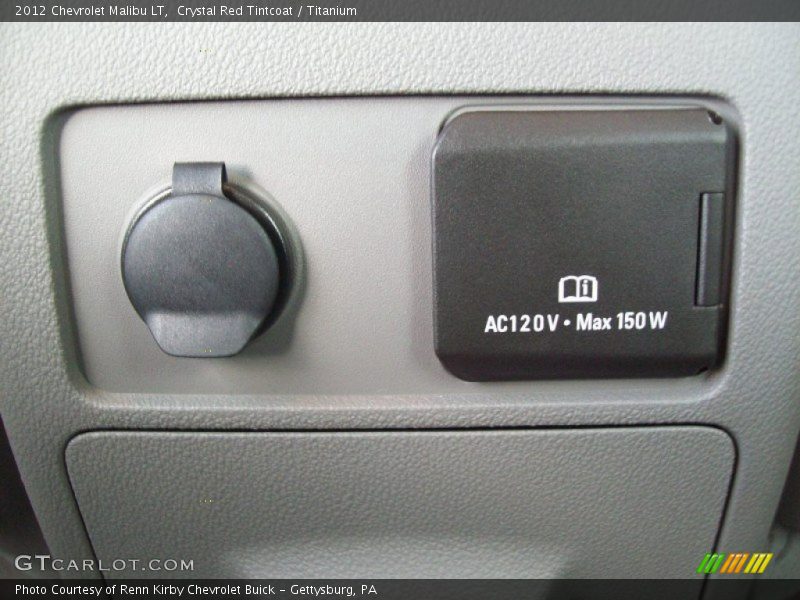 Crystal Red Tintcoat / Titanium 2012 Chevrolet Malibu LT
