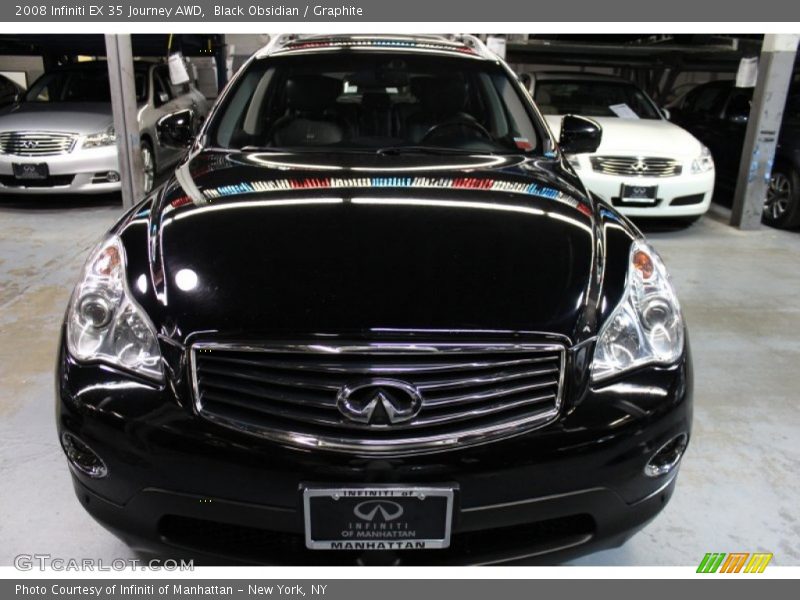 Black Obsidian / Graphite 2008 Infiniti EX 35 Journey AWD