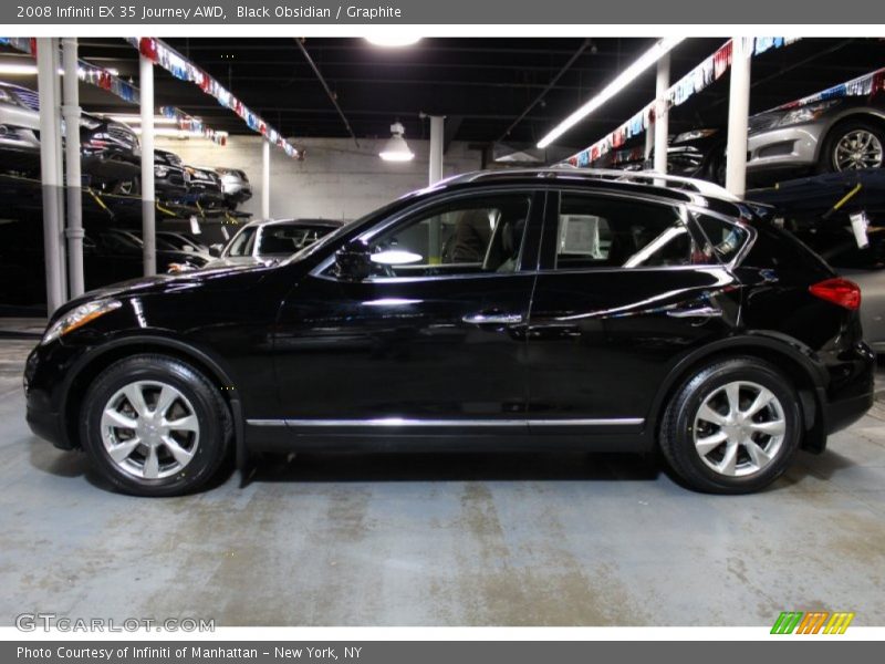 Black Obsidian / Graphite 2008 Infiniti EX 35 Journey AWD