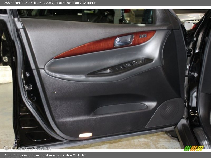 Black Obsidian / Graphite 2008 Infiniti EX 35 Journey AWD