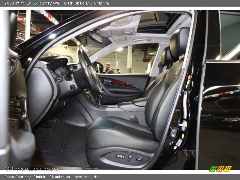 Black Obsidian / Graphite 2008 Infiniti EX 35 Journey AWD