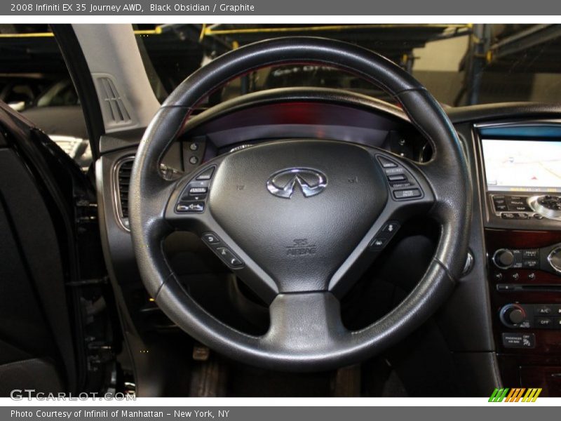 Black Obsidian / Graphite 2008 Infiniti EX 35 Journey AWD