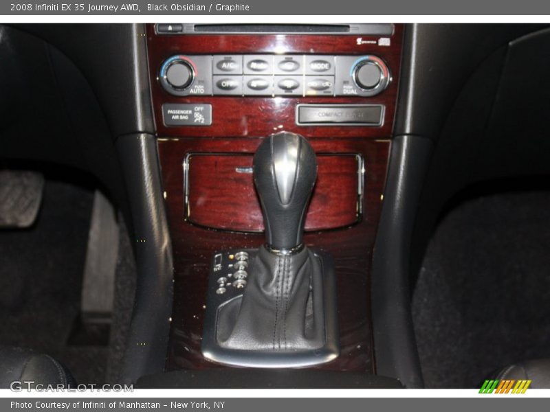 Black Obsidian / Graphite 2008 Infiniti EX 35 Journey AWD