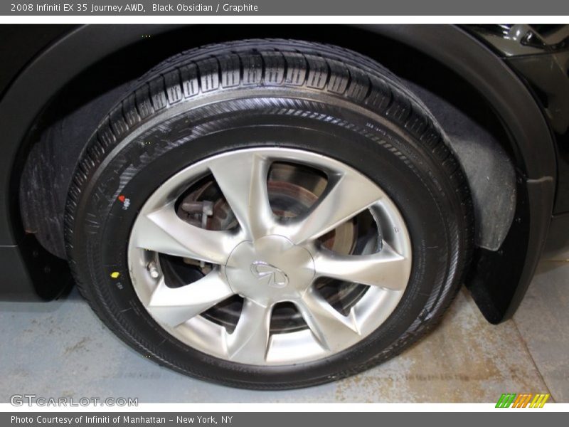 Black Obsidian / Graphite 2008 Infiniti EX 35 Journey AWD