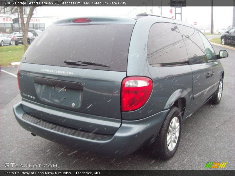 Magnesium Pearl / Medium Slate Gray 2006 Dodge Grand Caravan SE