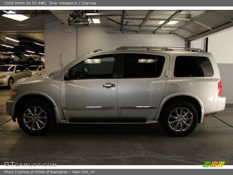Silver Indulgence / Charcoal 2008 Infiniti QX 56 4WD