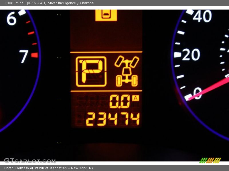 Silver Indulgence / Charcoal 2008 Infiniti QX 56 4WD