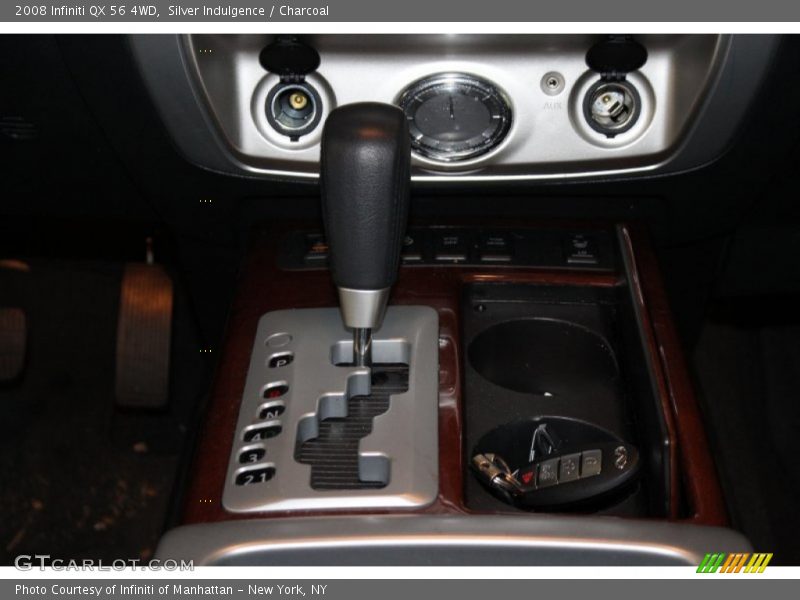 Silver Indulgence / Charcoal 2008 Infiniti QX 56 4WD