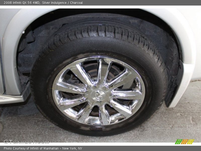 Silver Indulgence / Charcoal 2008 Infiniti QX 56 4WD