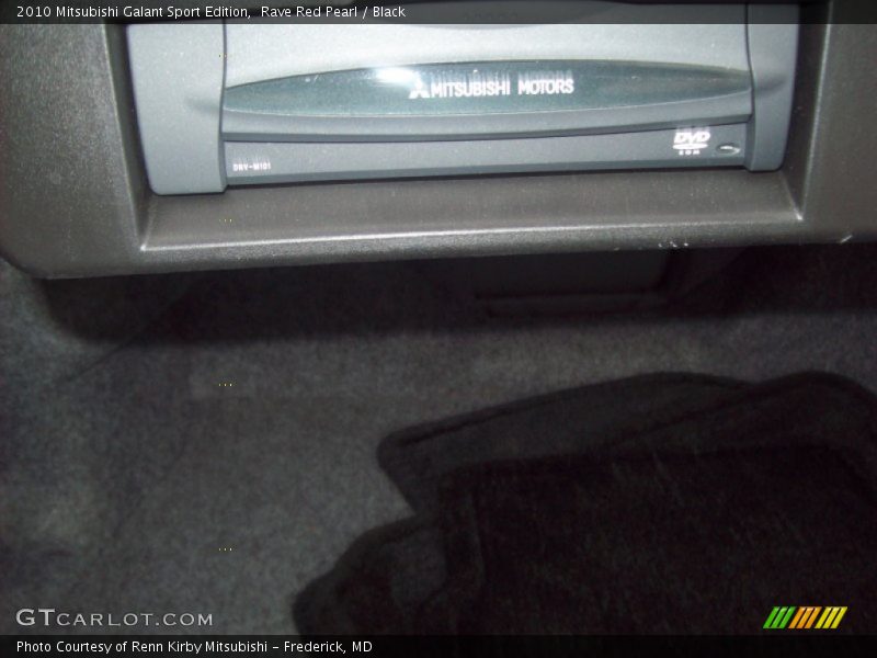 Rave Red Pearl / Black 2010 Mitsubishi Galant Sport Edition