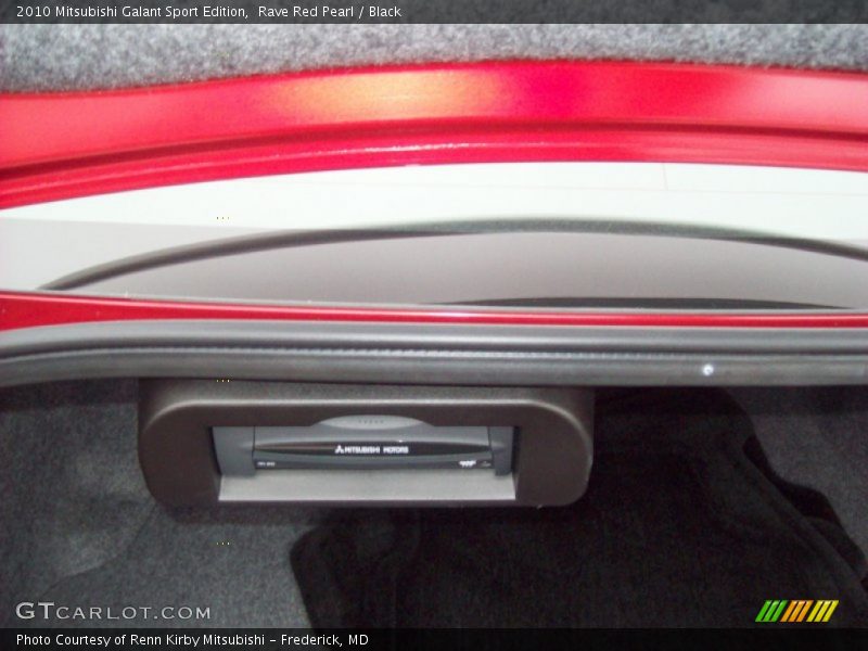 Rave Red Pearl / Black 2010 Mitsubishi Galant Sport Edition