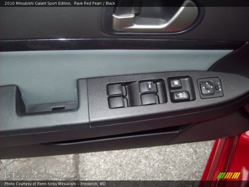 Rave Red Pearl / Black 2010 Mitsubishi Galant Sport Edition