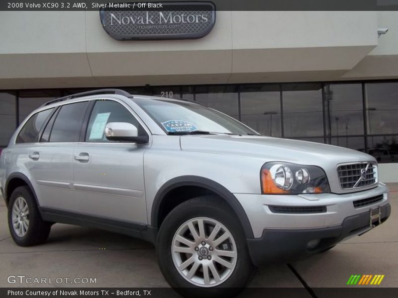 Silver Metallic / Off Black 2008 Volvo XC90 3.2 AWD