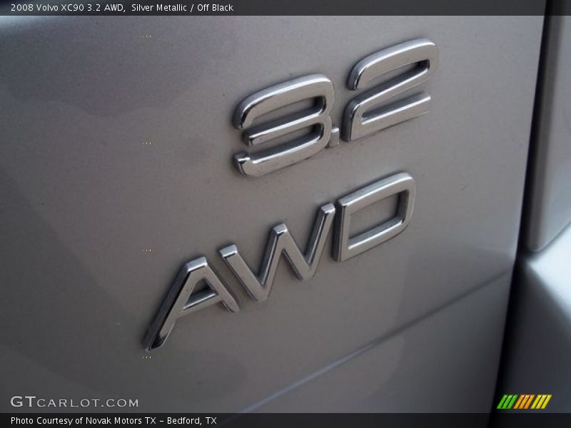 Silver Metallic / Off Black 2008 Volvo XC90 3.2 AWD