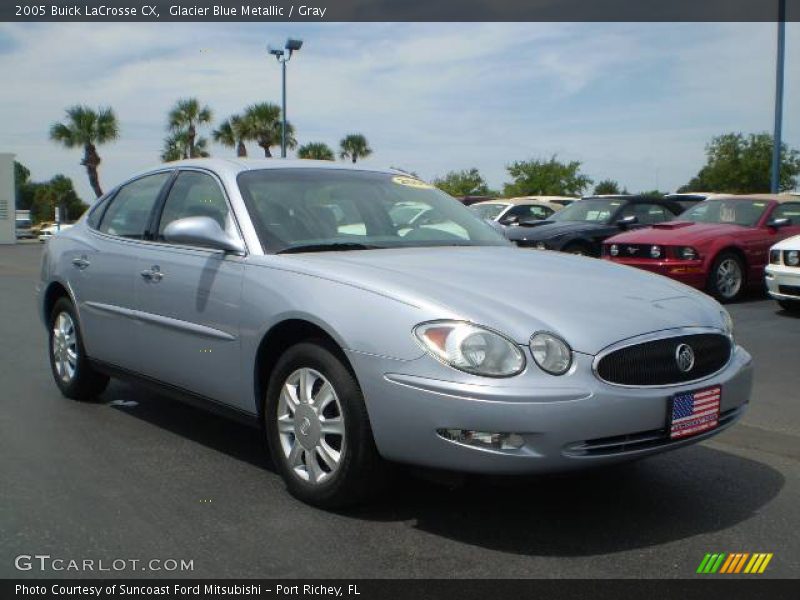 Glacier Blue Metallic / Gray 2005 Buick LaCrosse CX