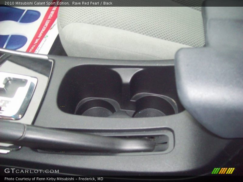 Rave Red Pearl / Black 2010 Mitsubishi Galant Sport Edition