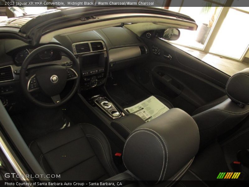  2012 XK XKR Convertible Warm Charcoal/Warm Charcoal Interior