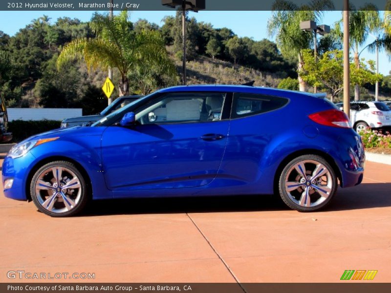  2012 Veloster  Marathon Blue