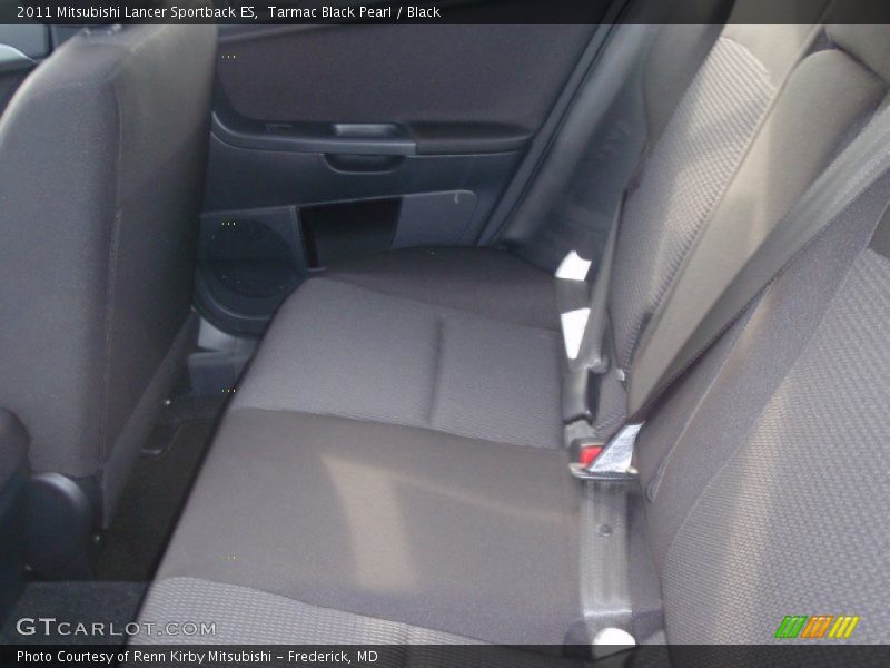 Tarmac Black Pearl / Black 2011 Mitsubishi Lancer Sportback ES