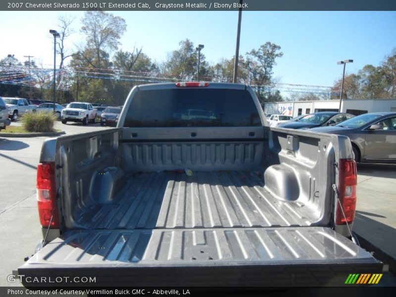 Graystone Metallic / Ebony Black 2007 Chevrolet Silverado 1500 LT Extended Cab