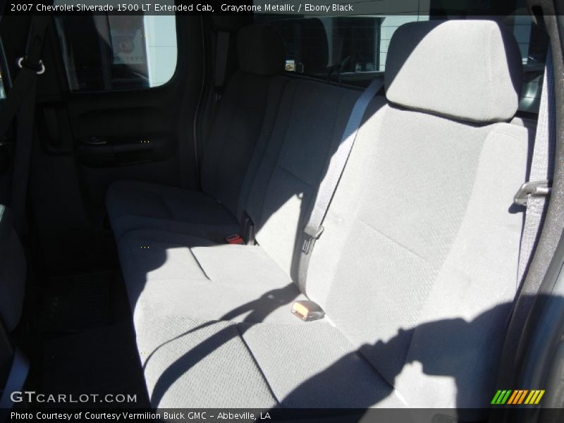 Graystone Metallic / Ebony Black 2007 Chevrolet Silverado 1500 LT Extended Cab