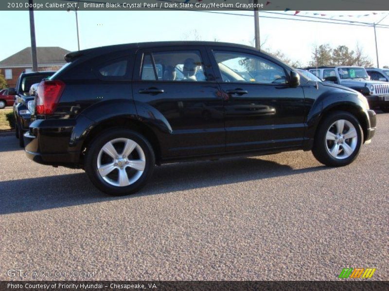 Brilliant Black Crystal Pearl / Dark Slate Gray/Medium Graystone 2010 Dodge Caliber SXT