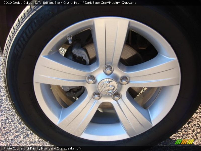 Brilliant Black Crystal Pearl / Dark Slate Gray/Medium Graystone 2010 Dodge Caliber SXT