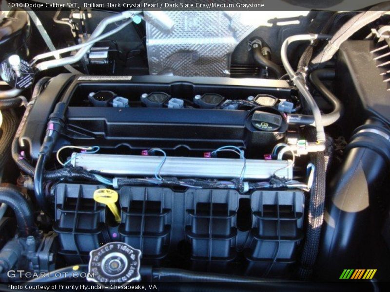 Brilliant Black Crystal Pearl / Dark Slate Gray/Medium Graystone 2010 Dodge Caliber SXT