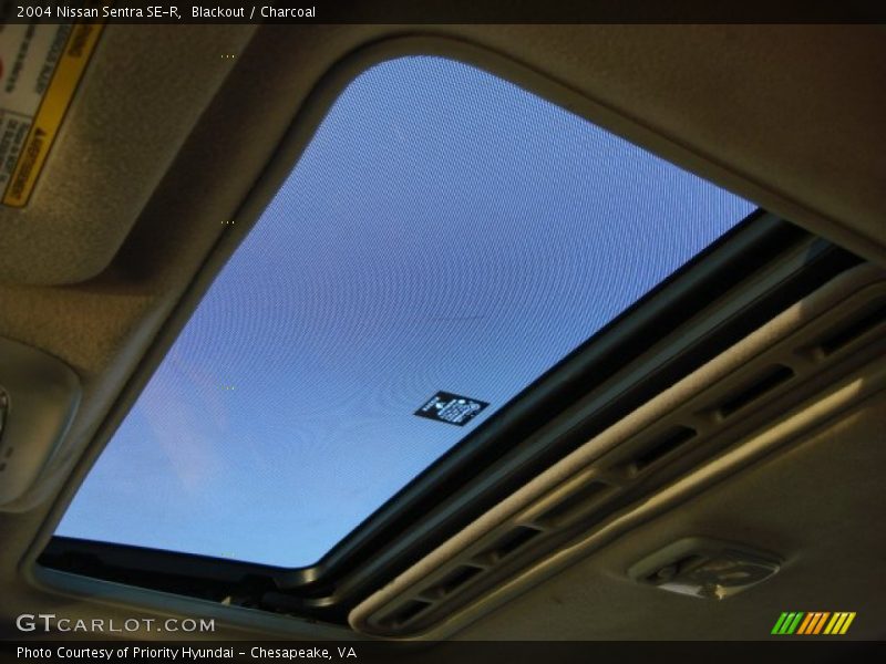 Sunroof of 2004 Sentra SE-R