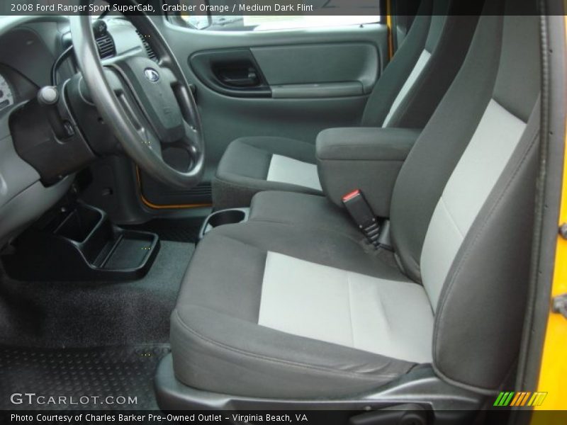  2008 Ranger Sport SuperCab Medium Dark Flint Interior