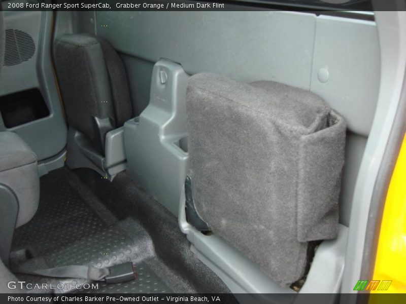  2008 Ranger Sport SuperCab Medium Dark Flint Interior