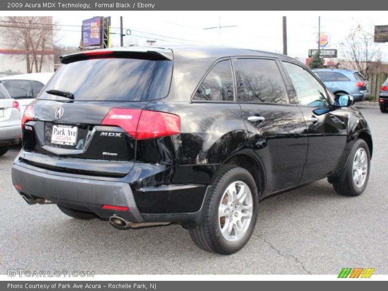 Formal Black / Ebony 2009 Acura MDX Technology