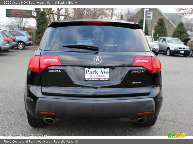 Formal Black / Ebony 2009 Acura MDX Technology