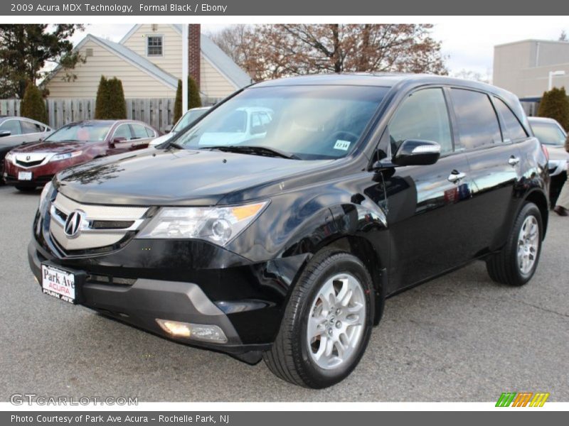 Formal Black / Ebony 2009 Acura MDX Technology